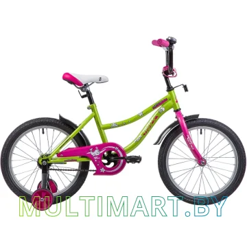 Детский велосипед Novatrack Neptun 183NEPTUN.GN9 (салатовый/розовый, 2019)